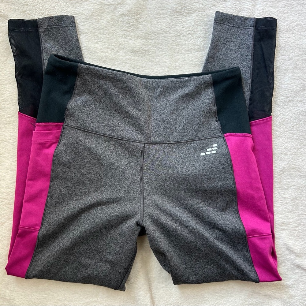 BCG Women’s Gray and Pink Leggings